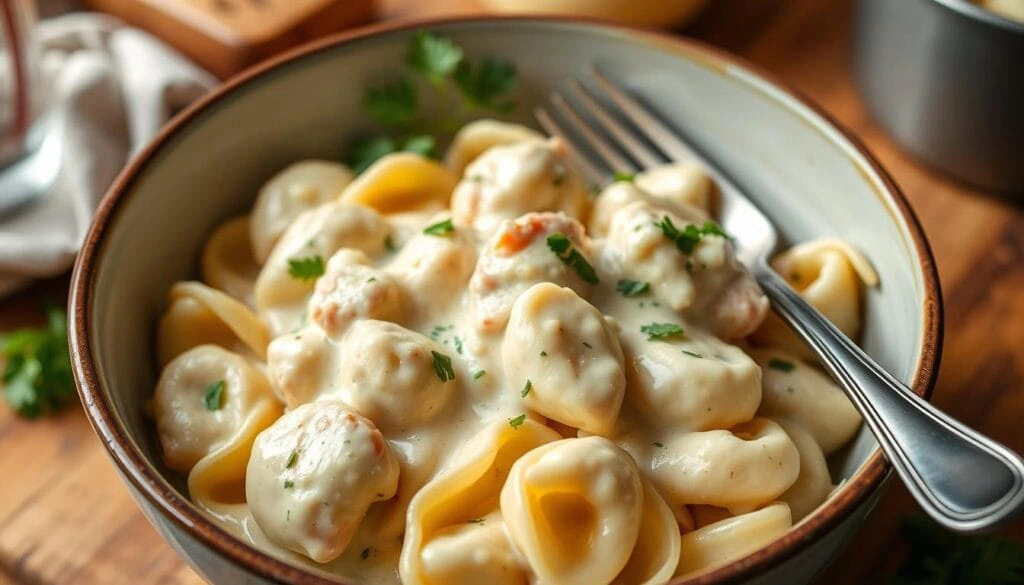 Chicken Tortellini Alfredo