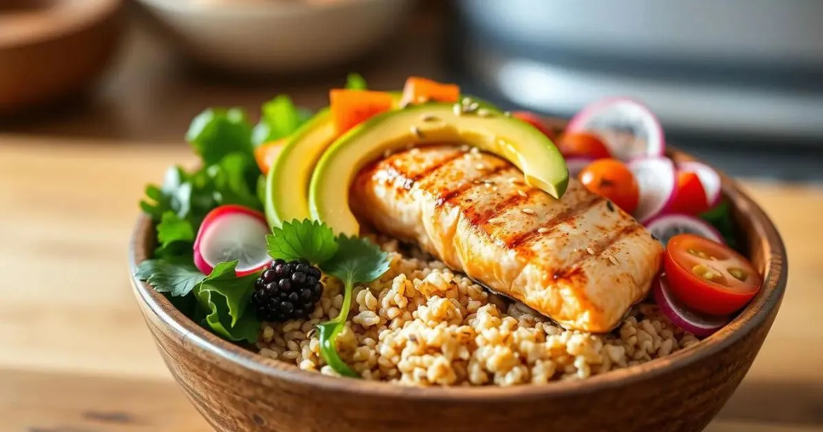 Salmon Rice Bowl