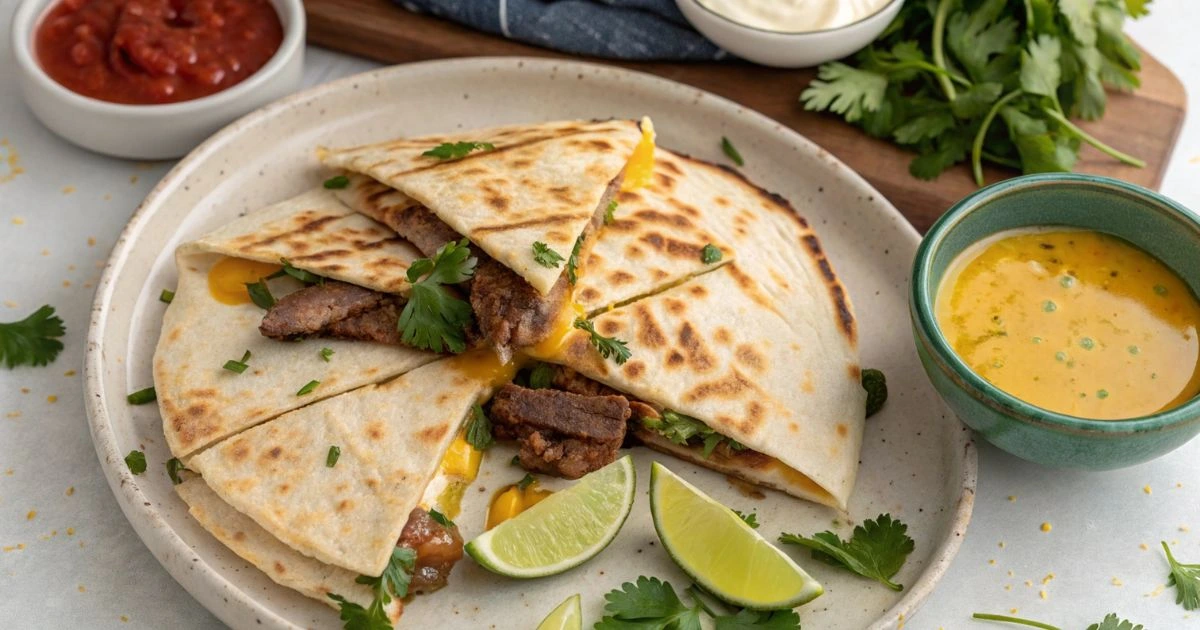 beef quesadilla recipe