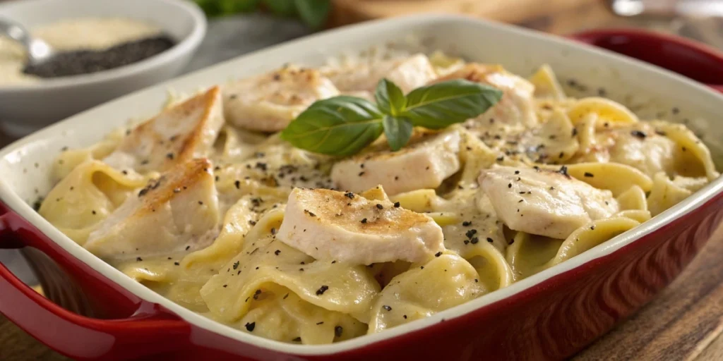 chicken tortellini alfredo